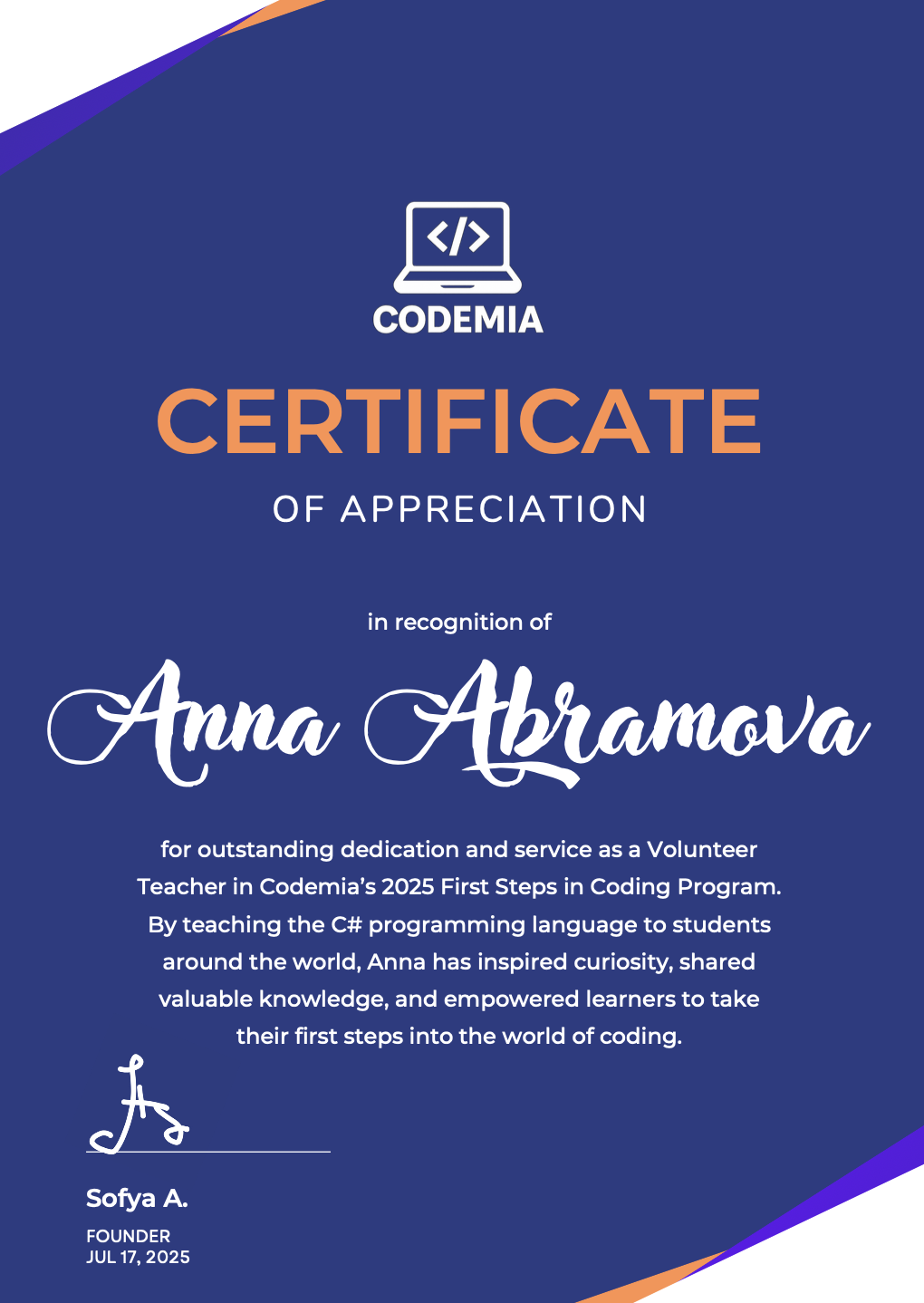 1st Place — Informatics